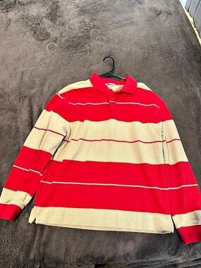 zara Red & Cream Striped Mini